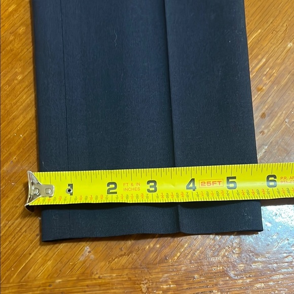 Theory Navy Wool Dress Pants Size 4 Lightweight Career Versatile Classic Staple - Picture 9 of 13